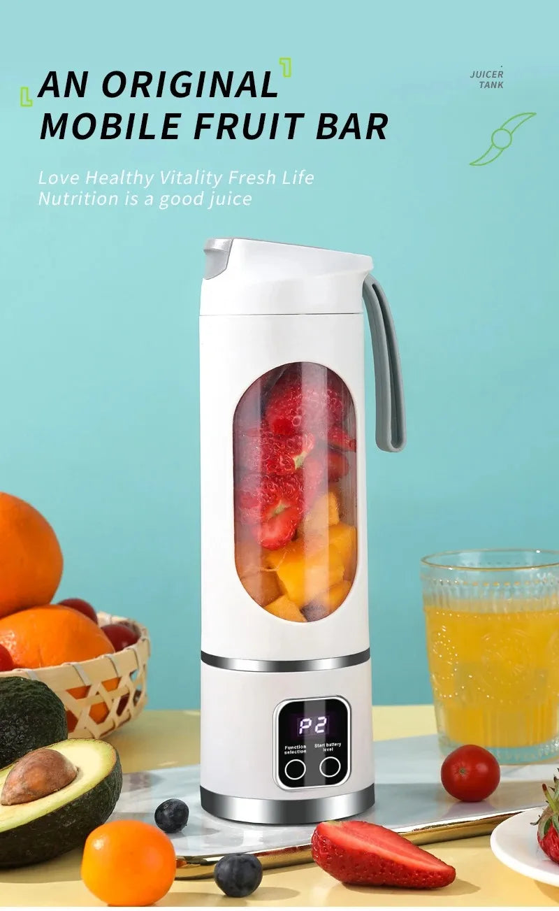 BlendGo™ – Portable 10-Blade USB Blender