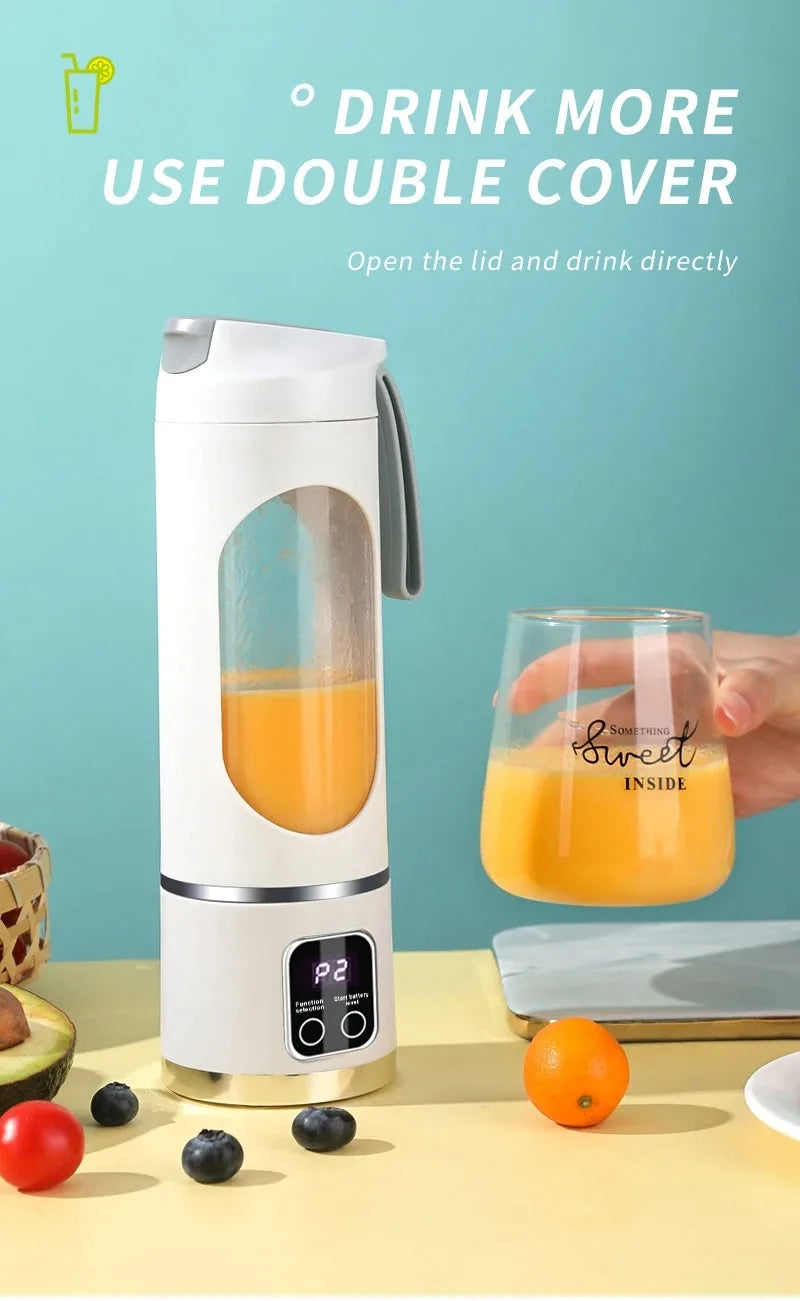 BlendGo™ – Portable 10-Blade USB Blender