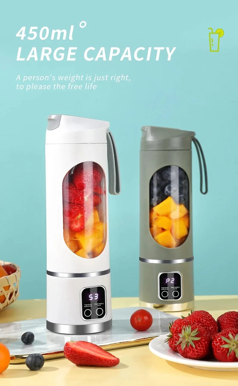 BlendGo™ – Portable 10-Blade USB Blender
