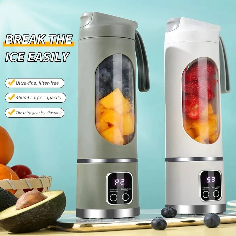 BlendGo™ – Portable 10-Blade USB Blender